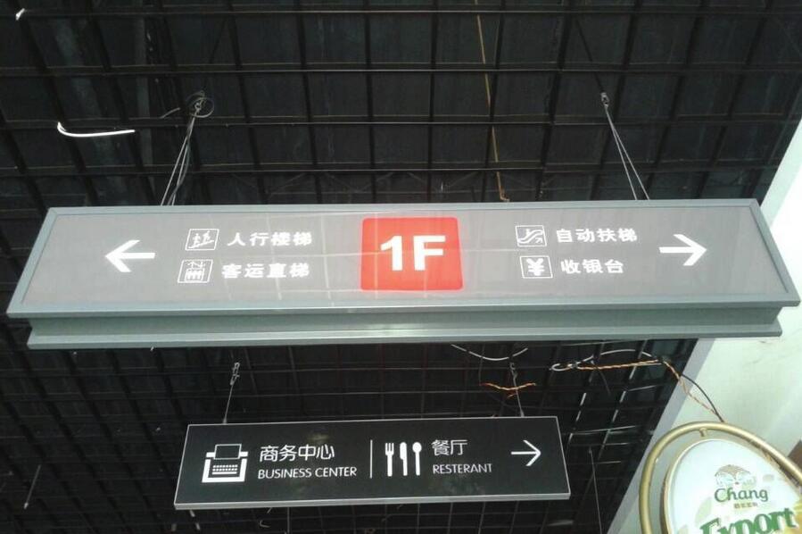 商业导视系统之功能标识牌