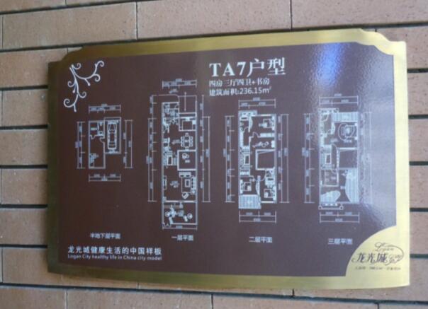 龙光城平面宣传图