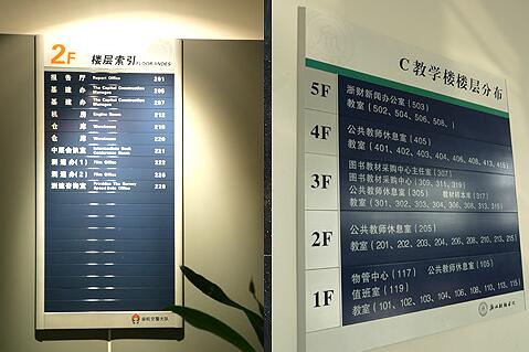 校园标识系统设计