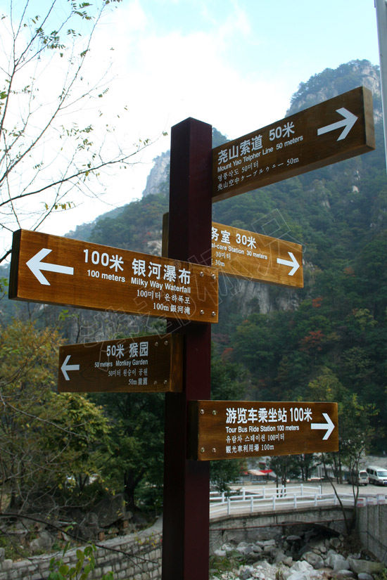 旅游景区环境导向系统